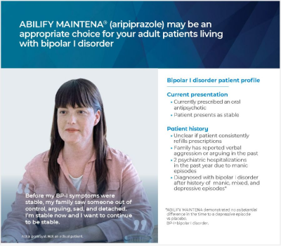 Bipolar I disorder Brochure, Icon